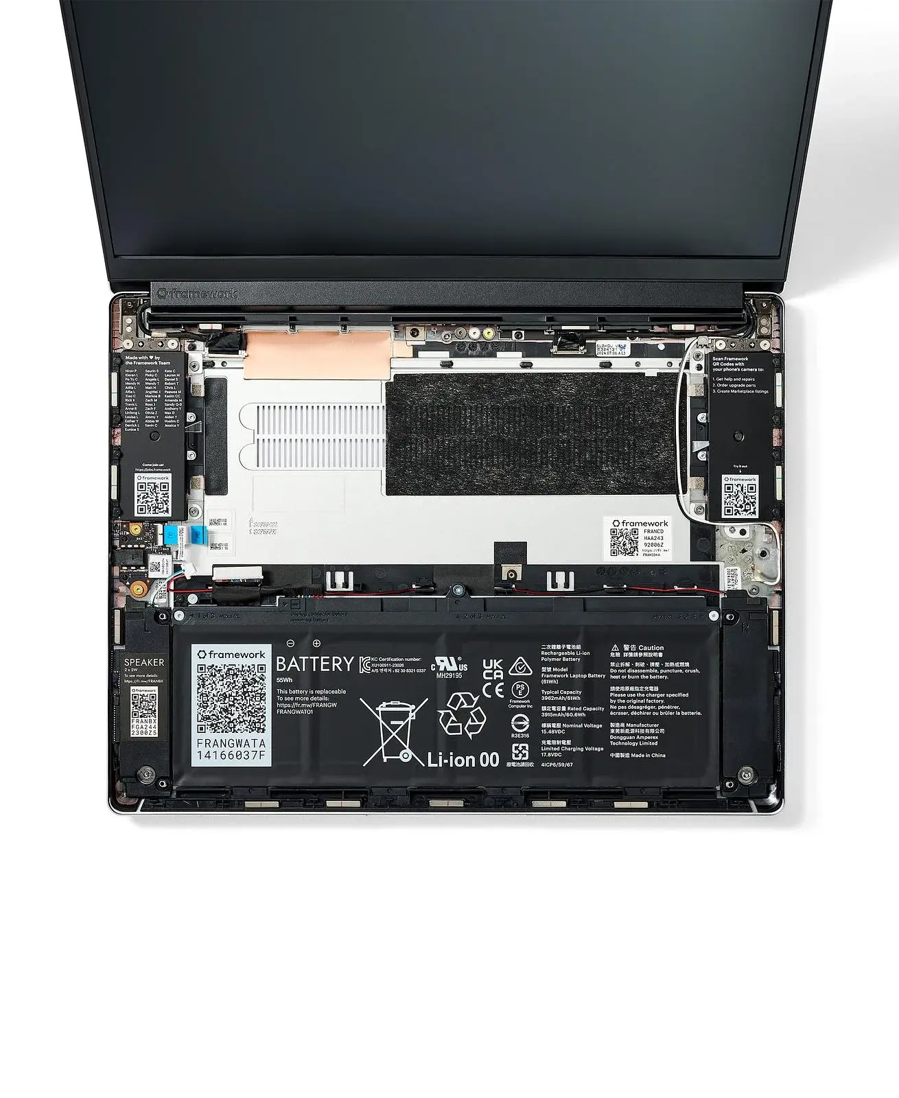 Framework Laptop 13 Chassis (2nd Gen) - US