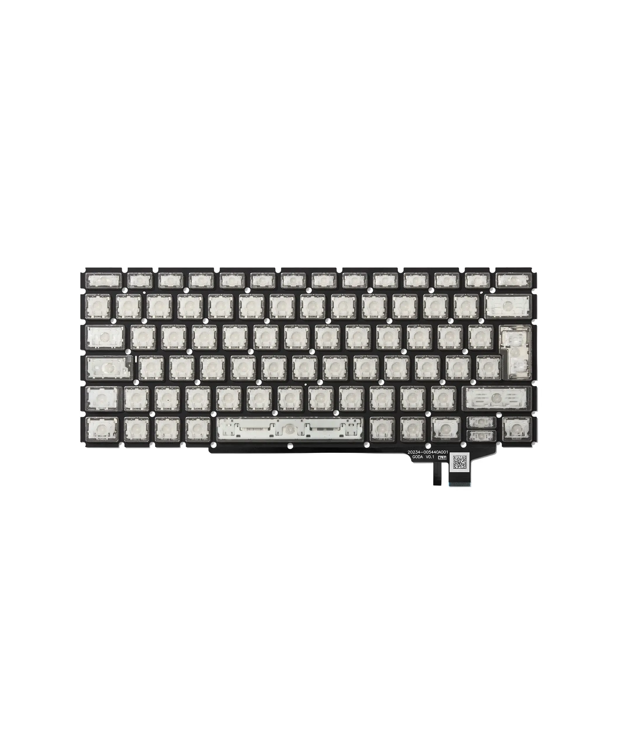 Framework Laptop 13 Pro Keyboard - Clear ISO