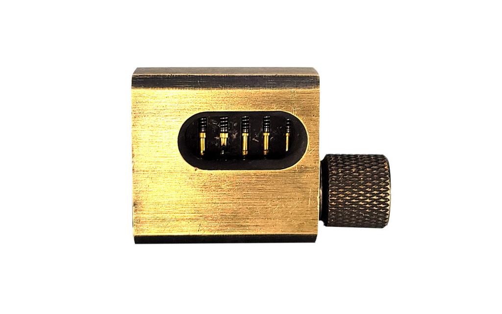 Cut Away Practice Lock – Spool Pins